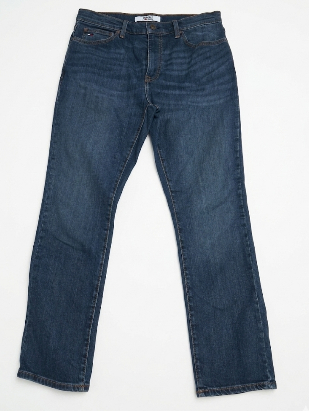Tommy Hilfiger Men's Navy Straight-Leg Jeans